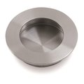 Jako Jako 65 mm Round Flush Pull; Satin US32D - 630 Stainless Steel WFH201